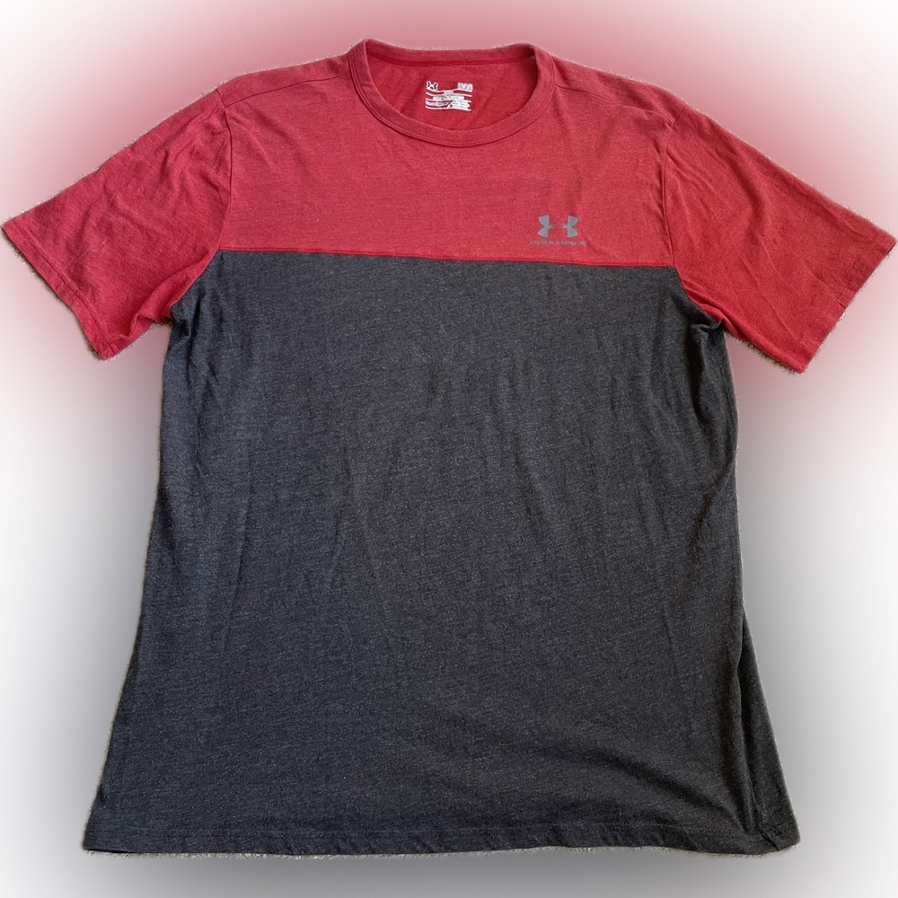 UNDER ARMOR Mens Short Sleeve T-Shirt Size Large